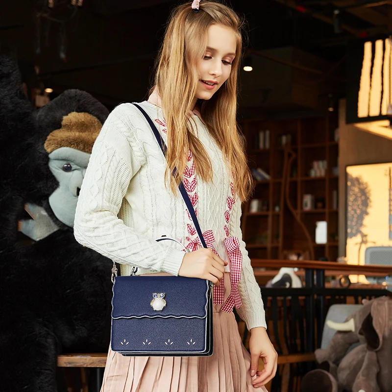 2017 Роскошные синие сапфировые Совы сумки женские дизайнерский бренд