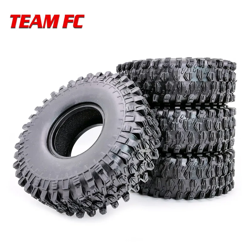 4 шт. 120 мм 1 9 дюйма резиновые шины/колесные шины для 1:10 RC Rock Crawler Axial SCX10 90047 RC4WD D90 D110