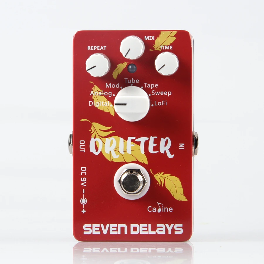 

NEW CALINE Drifter Seven Delays CP-37 Guitar effect pedal Electric and Acoustic Guitar Guitarra Accessories