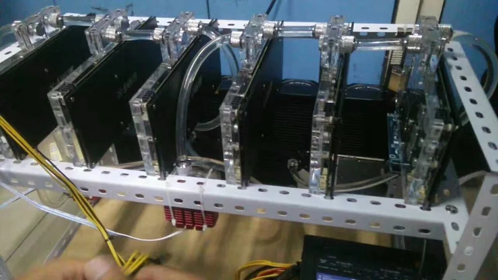 Наборы водяного охлаждения с мягкой трубкой 6 шт. GPU Блок буровая установка насос