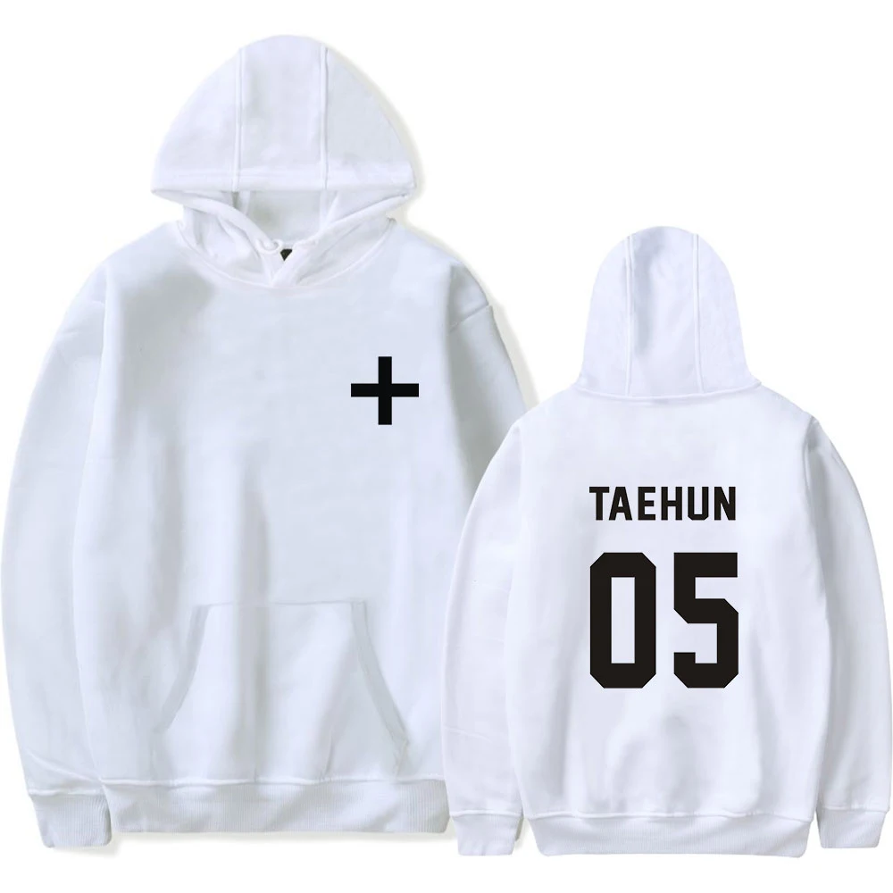 Горячая Толстовка TXT для мужчин's толстовки женщин Swearshirt Певица Мода Kpop хлопок