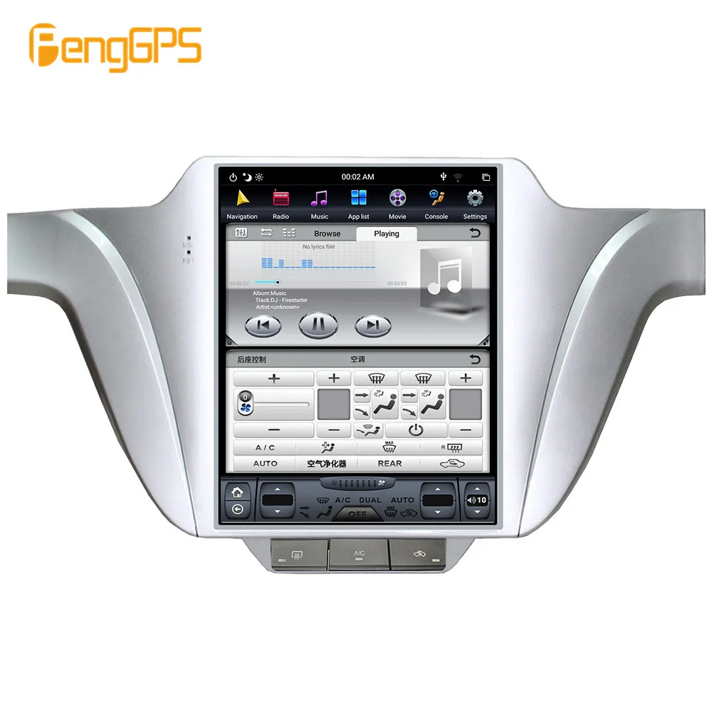 

10.4''Vertical screen Tesla Android 8.1 4GB RAM voice control Built-in CARPLAY Car Radio For Volkswagen/VW LAVIDA 2016+ GPS Nav