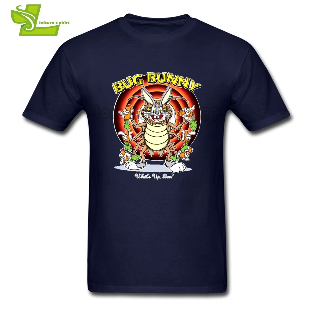 Bug Bunny Bad Rabbit взрослая футболка крутая индивидуальная Футболка мужская с коротким