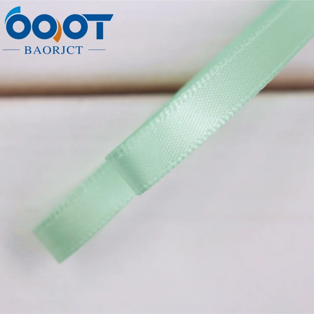 OOOT BAORJCT 174281 6 мм 100 ярдов сплошной цвет атласные ленты материалы аксессуары для