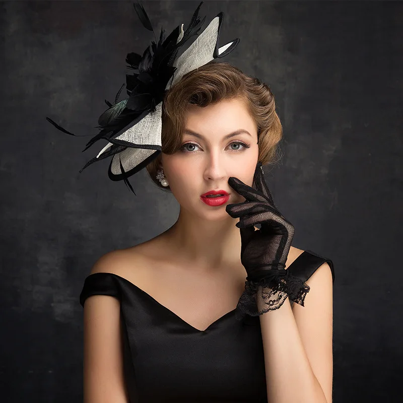 

New Fashion European and American Fashion Retro Headdress Flower Headdress