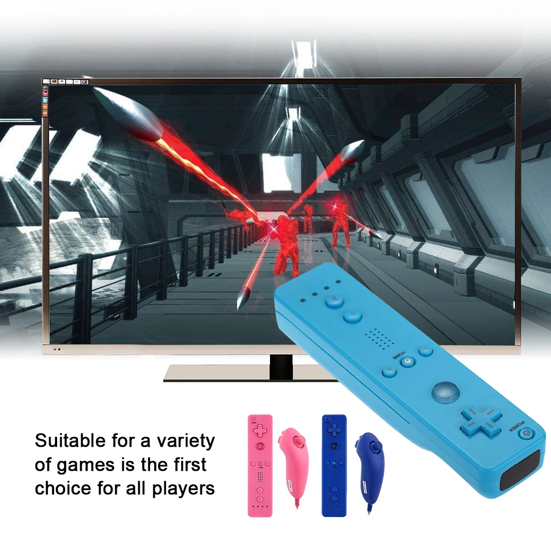 Беспроводной геймпад для Nintendo Wii пульт дистанционного управления высокого