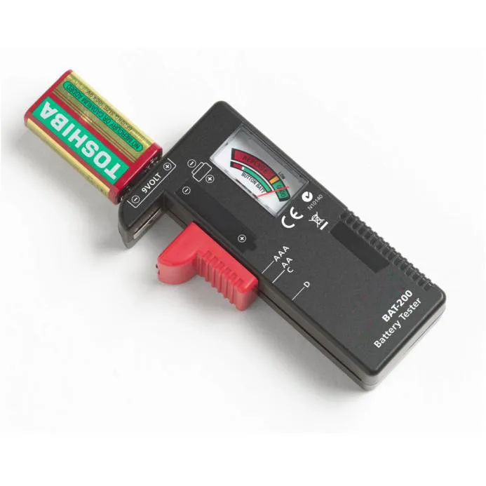 Полезный тестер батареи Новый индикатор универсальный AA AAA C/D 9V Вольт Кнопка