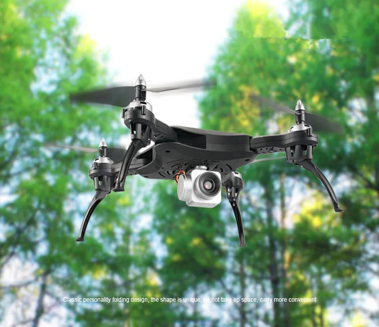 Большой Радиоуправляемый Дрон 43 см RTF Wi Fi FPV 720 P широкоугольная камера 2 4 ГГц