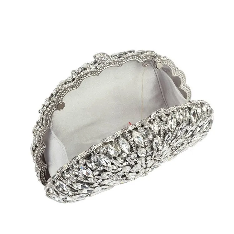 Женская сумка-кошелек с кристаллами в форме цветка | Багаж и сумки