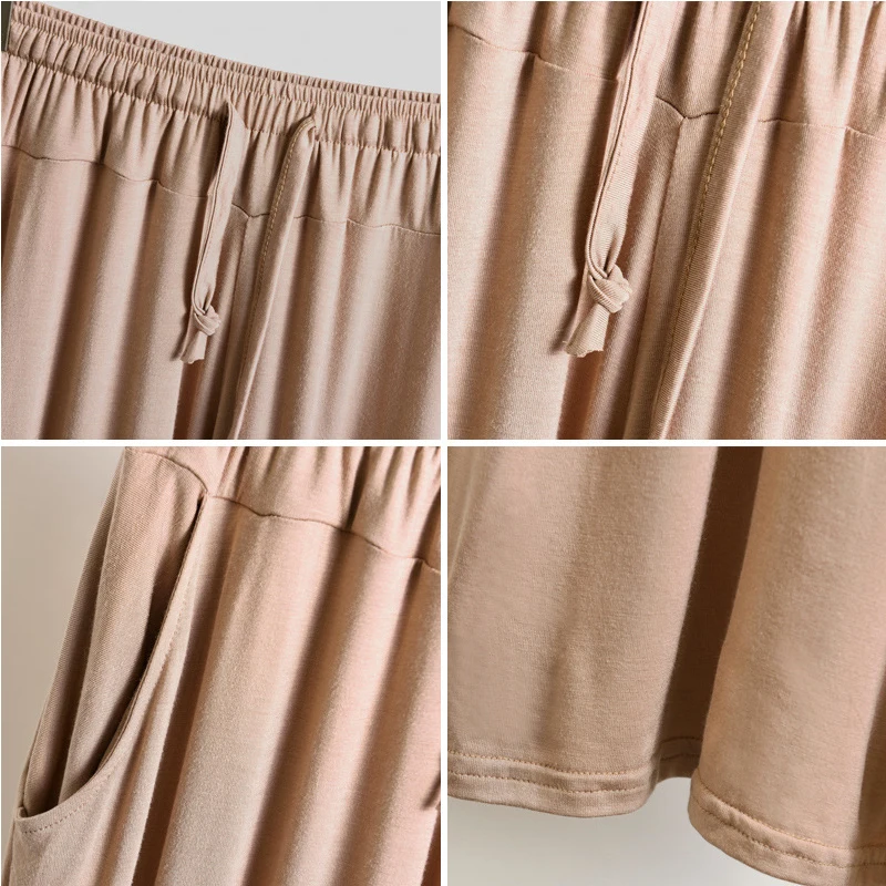 

Flare Pants Female High Waist Pantalones Solid Casual Ladies Culottes Trousers Women Loose Pant Pleated Wide Leg 2C0076