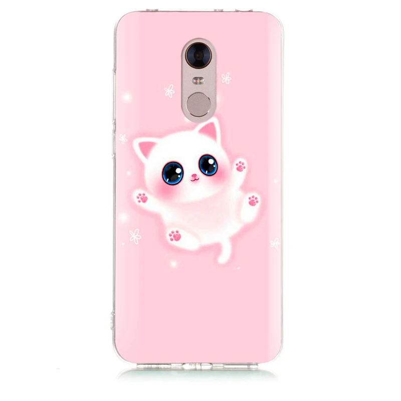 Для Xiaomi Redmi 4X Note 3 Mi A1 4 Pro 4A 5 6 6pro для 5A 6A TPU силиконовый чехол с милым рисунком свиньи