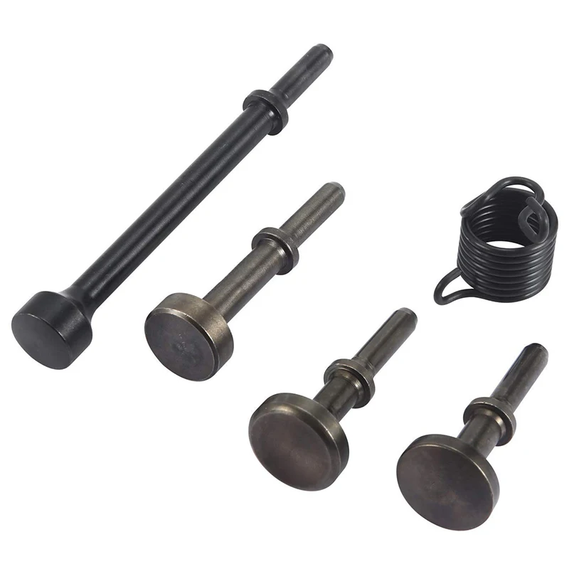 5 Pcs Smoothing Pneumatic Air Hammer Pneumatic Chisel Bits Tools Kit