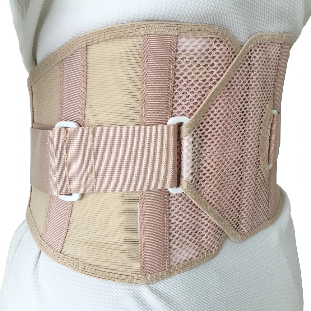 Сетчатый поддерживающий пояс для талии ортопедический поясничная поддержка