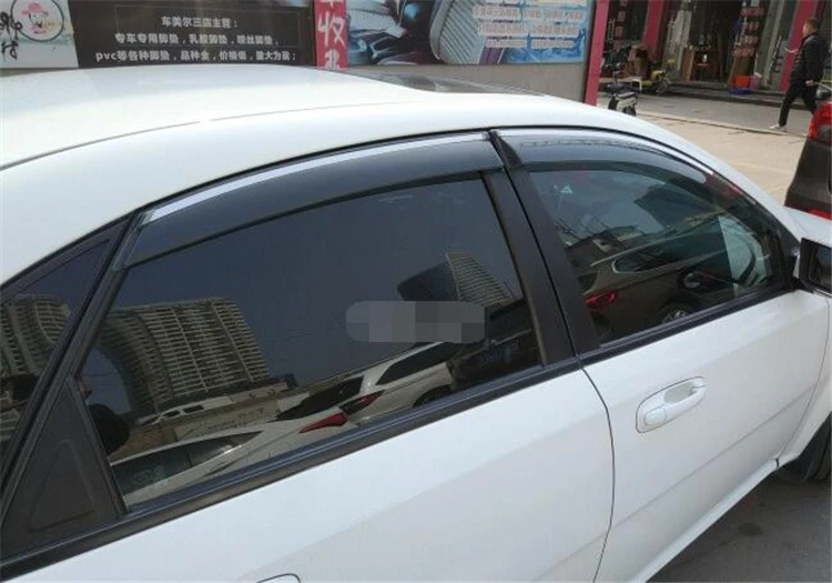 Для Buick Excelle Пластик оконный козырек Vent Оттенки Защита от солнца Дождь Отражатель