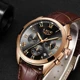LIGE Men Watches Fashion Top Brand Luxury Sport Gold Quartz Watch Men Casual Leather Waterproof Military Watch relogio masculino Other Image