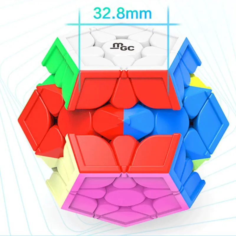 MGC Магнитный магический куб Megaminxeds 3x3 скоростной Развивающие головоломки игрушки