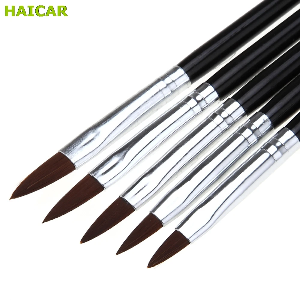 5 шт. набор кистей для маникюра и педикюра|drawing brush set|acrylic uvdrawing |