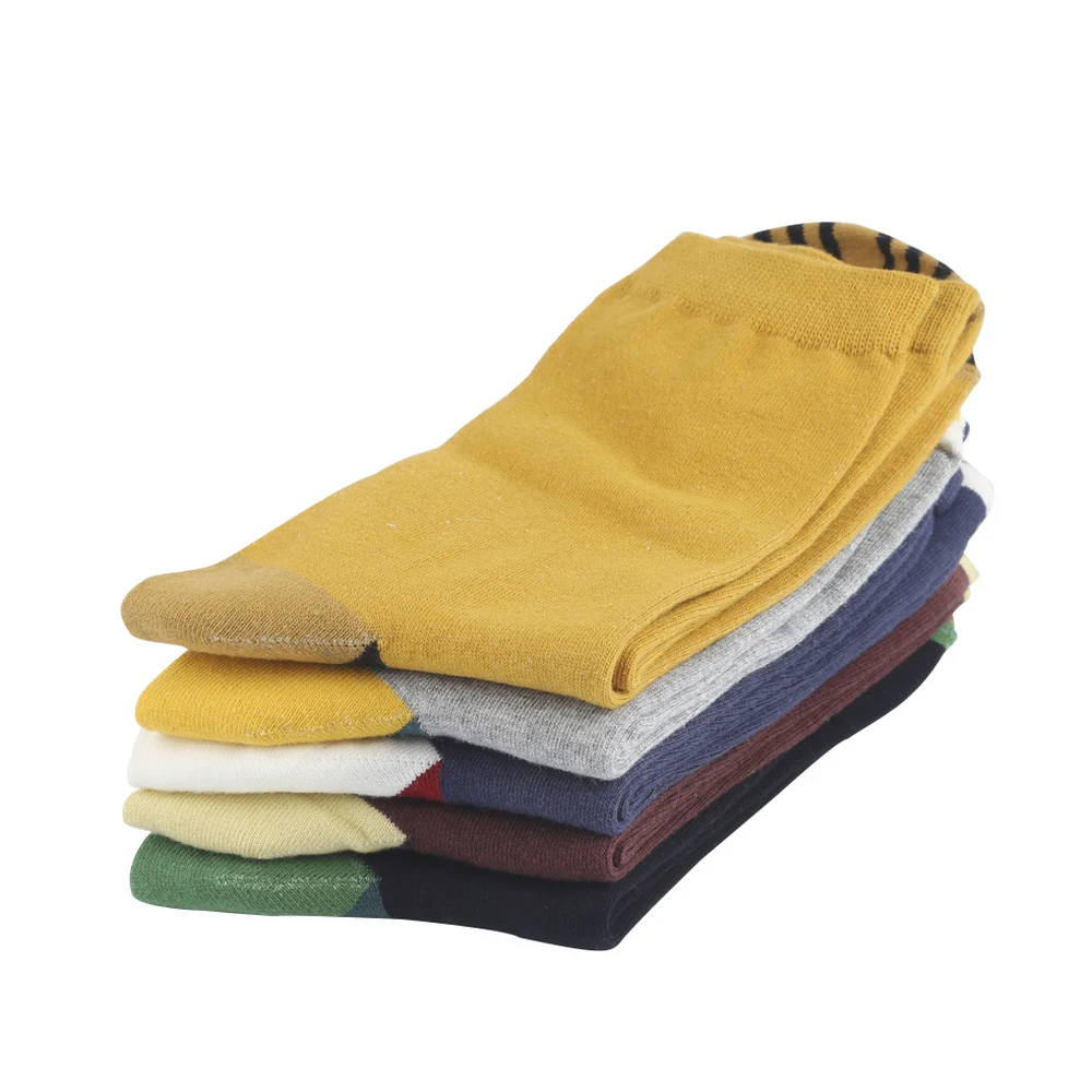 Наш режим на осень зиму высокого качества ретро моделей длинные коттоновые носки