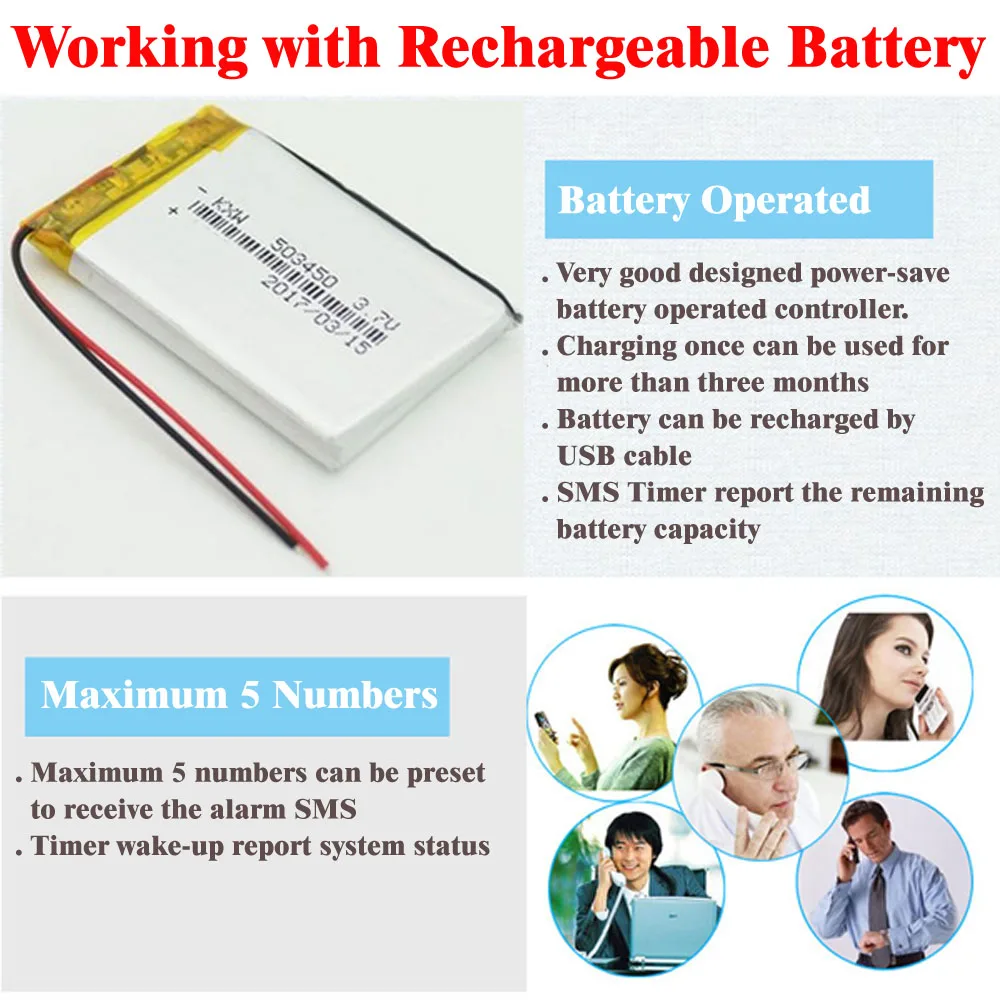 Бесплатная доставка перезаряжаемый Источник питания переменного тока от