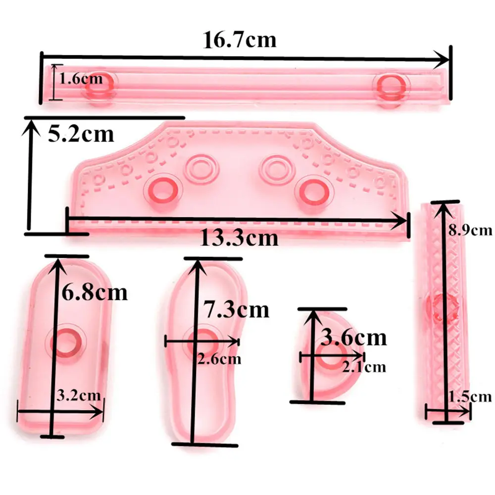 LIMITOOLS 6 шт./компл. детская обувь в форме кроссовок сделай сам форма для торта