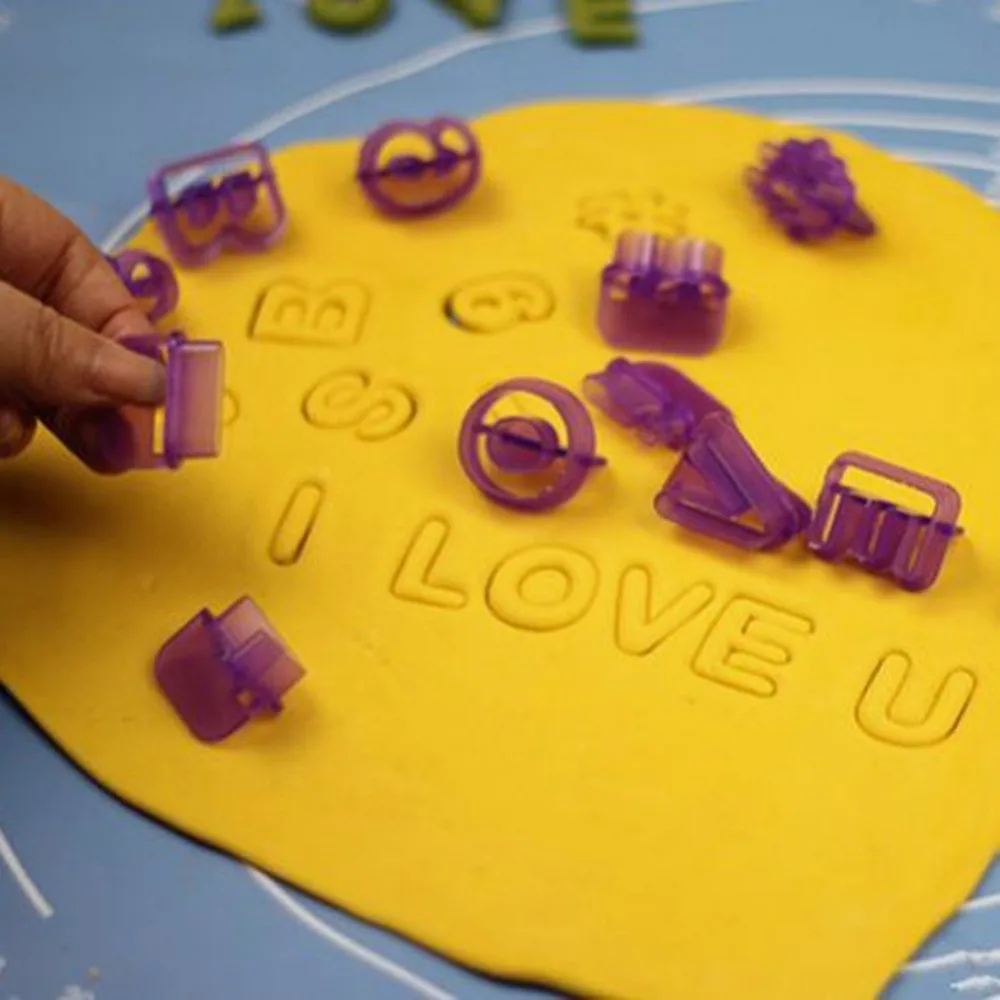 Аксессуары 40 шт. набор для украшения торта с цифрами и буквами на день рождения