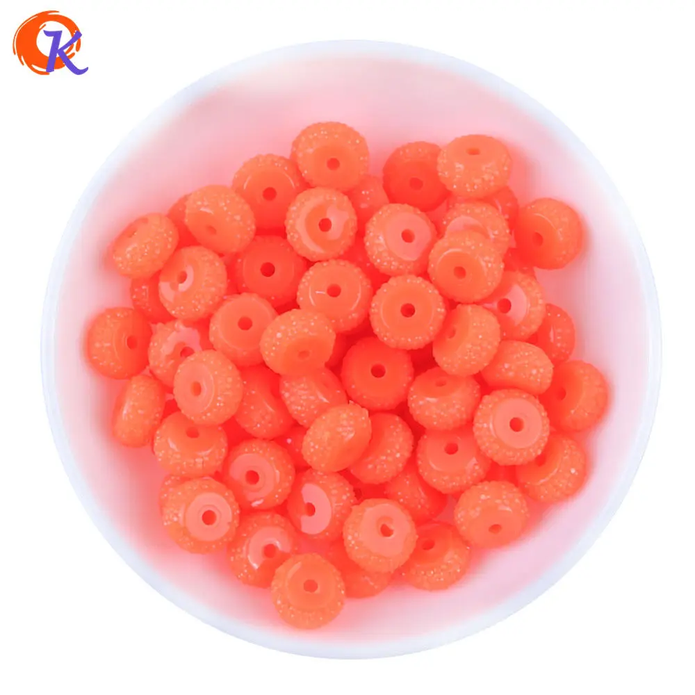 Orange Модные бусины, 200 шт./лот, на выбор цвета, стразы из смолы в виде таблички, бусины для колес, модные, ручная работа, сделай сам, ювелирные изделия, CD-RMTXCL - Цвет: Orange