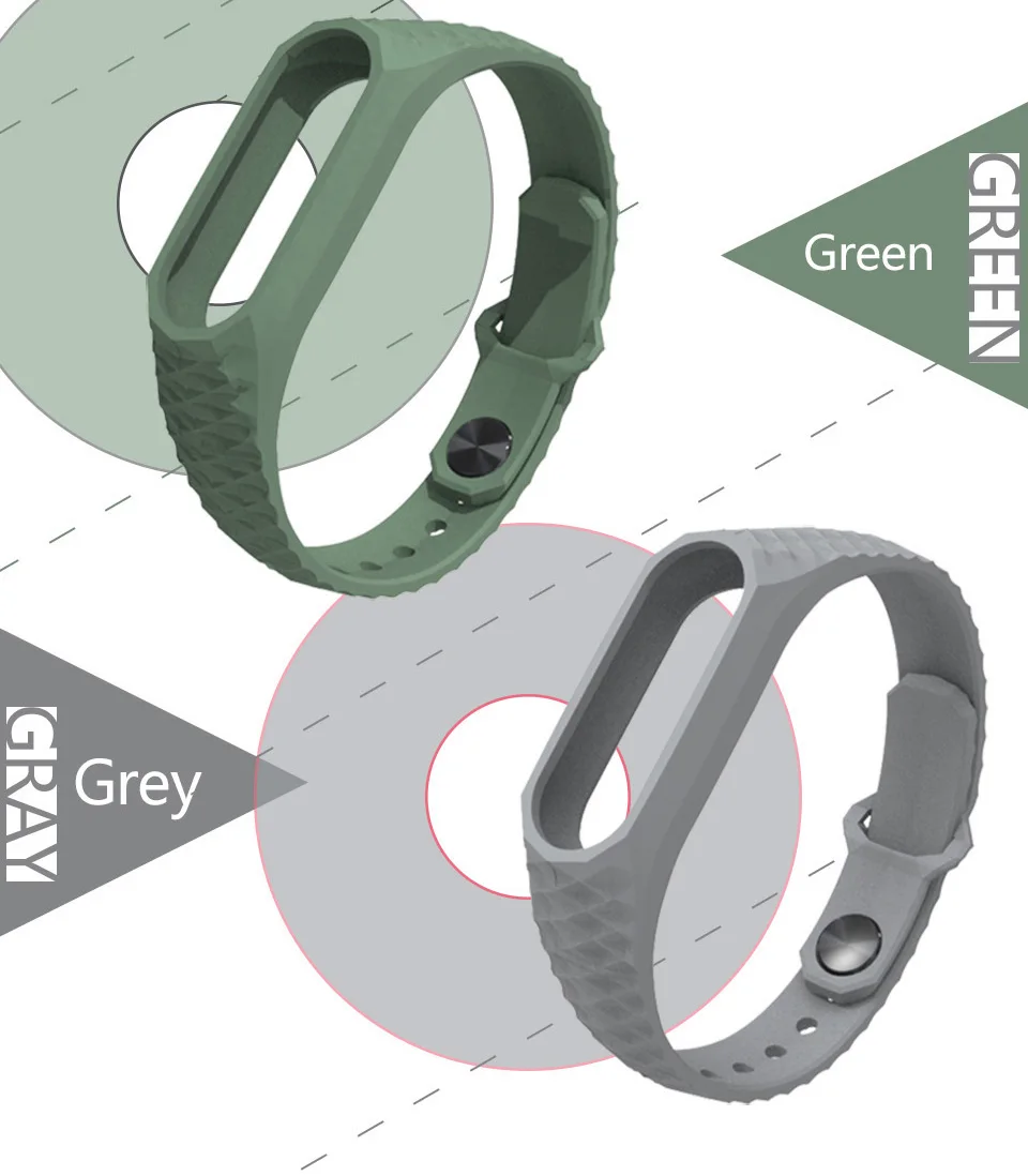 Mi jobs mi Band 2 ремешок Aurora браслет силиконовый ремешок на запястье для Xiaomi mi band 2 браслет умный браслет Correa mi band 2 ремешок