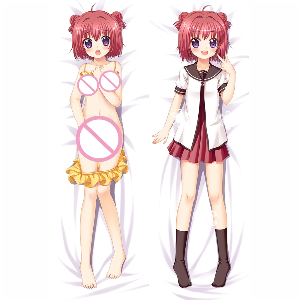 2017 Feb аниме YuruYuri Akaza Akari & Toshinou Kyouko Yoshikawa Chinatsu Sugiura Ayano Подушка Dakimakura