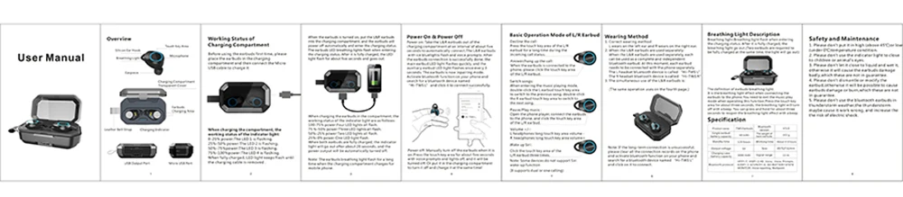 TWS Bluetooth наушники с микрофоном Bluetooth 5,0 Ture беспроводные вкладыши наушники спортивные гарнитуры для мобильных игр смартфон Iphone