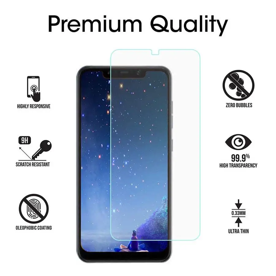 Ультратонкая защита для экрана Xiaomi Mi 9 9SE закаленное стекло не полностью покрытое