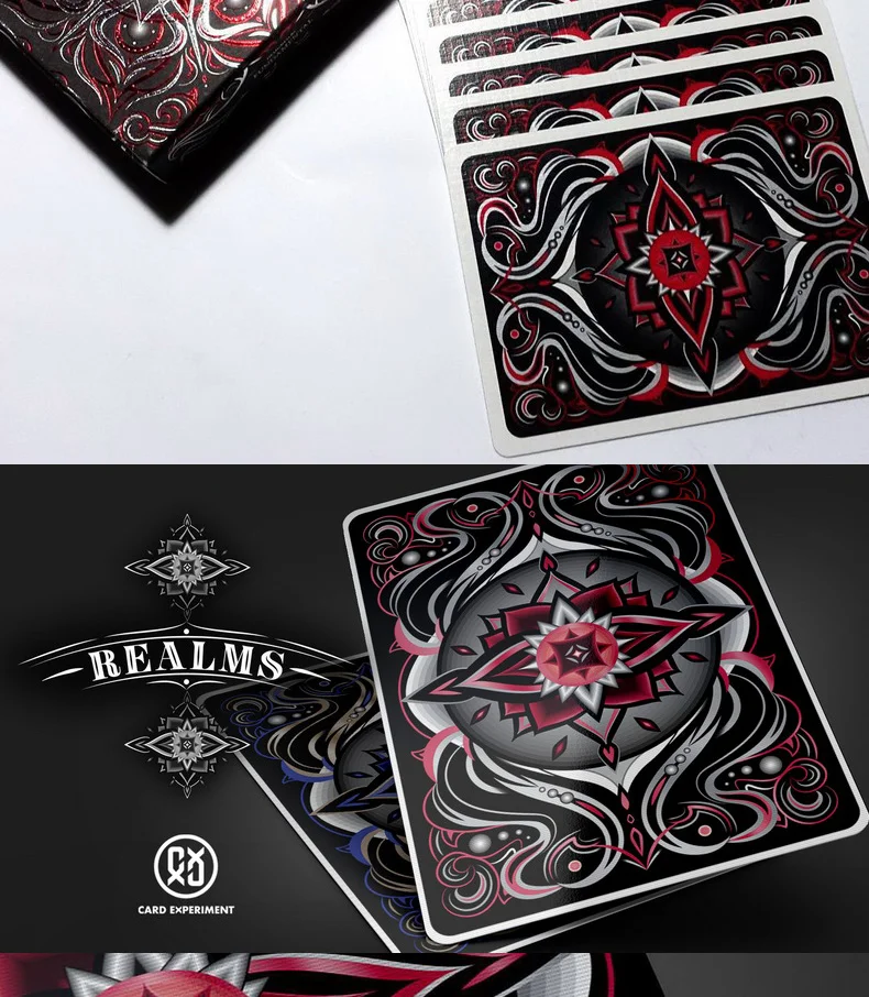 1 шт. Realms игральные карты шесть карт для покера импортированные Magic Dekc реквизит Запечатанный