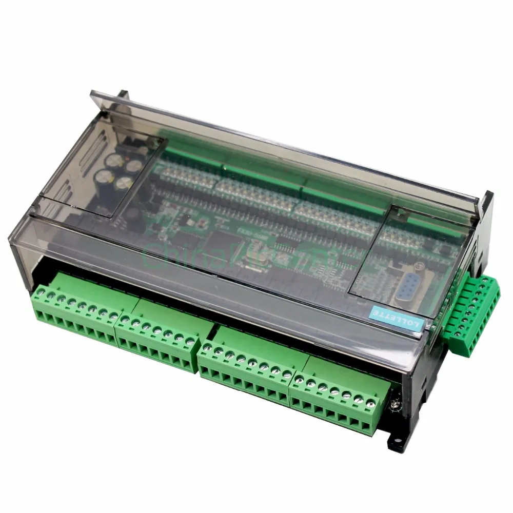 LE3U FX3U 56MR 6AD 2DA 32 вход 24 релейный выход 6 аналоговый вход 2 аналоговый выход plc контроллер RTC(часы реального времени