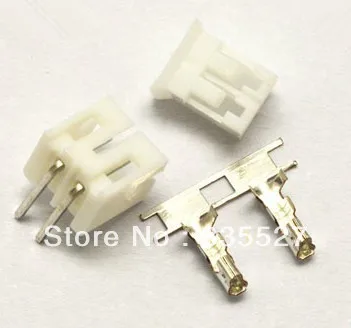 PH2.0-2P 2PIN terminal block 2.0mm pitch connector + plastic socket connectors | Электронные компоненты и