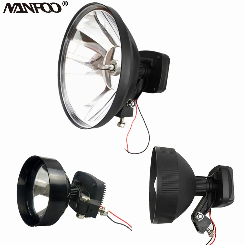Очень яркий 4500lm 55Вт HID 12V 150 мм/175 мм/240 мм охота прожектор удаленный светильник