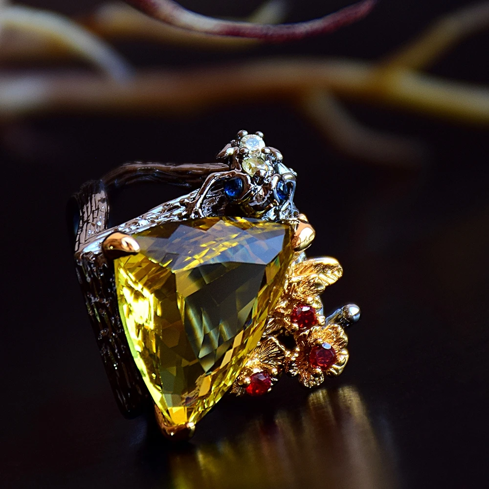 DreamCarnival 1989 шикарное модное ювелирное изделие женское кольцо с большим