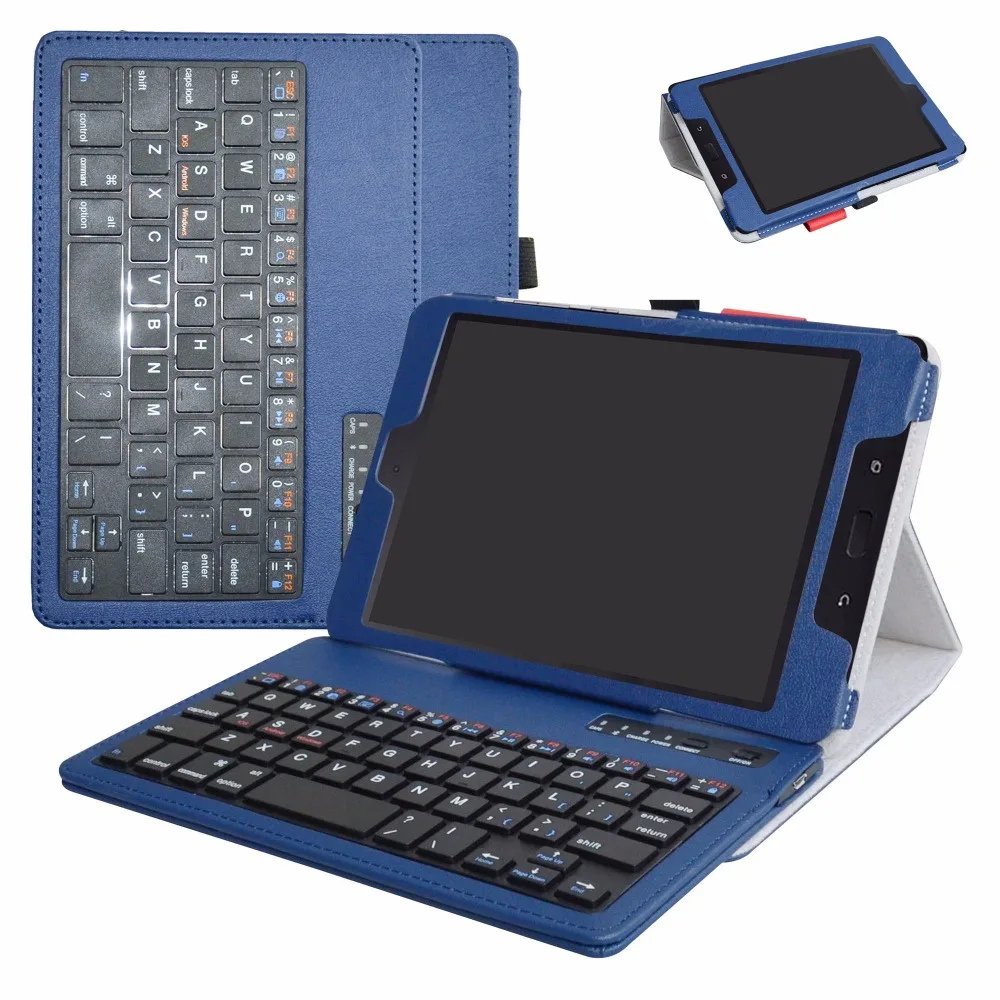 Съемный чехол для планшета с клавиатурой Bluetooth 7 9 дюйма Verizon ASUS ZenPad Z8s ZT582KL (2017