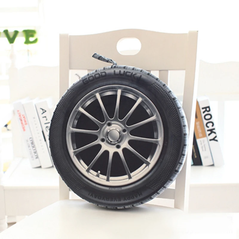 Tire cushion 2 3D автомобиля Покрышки Подушки памяти спальные Подушка для детей украшения дома Пледы диван игрушка открытый стул бюро путешествий Подушки круглый - Цвет: Tire cushion 2