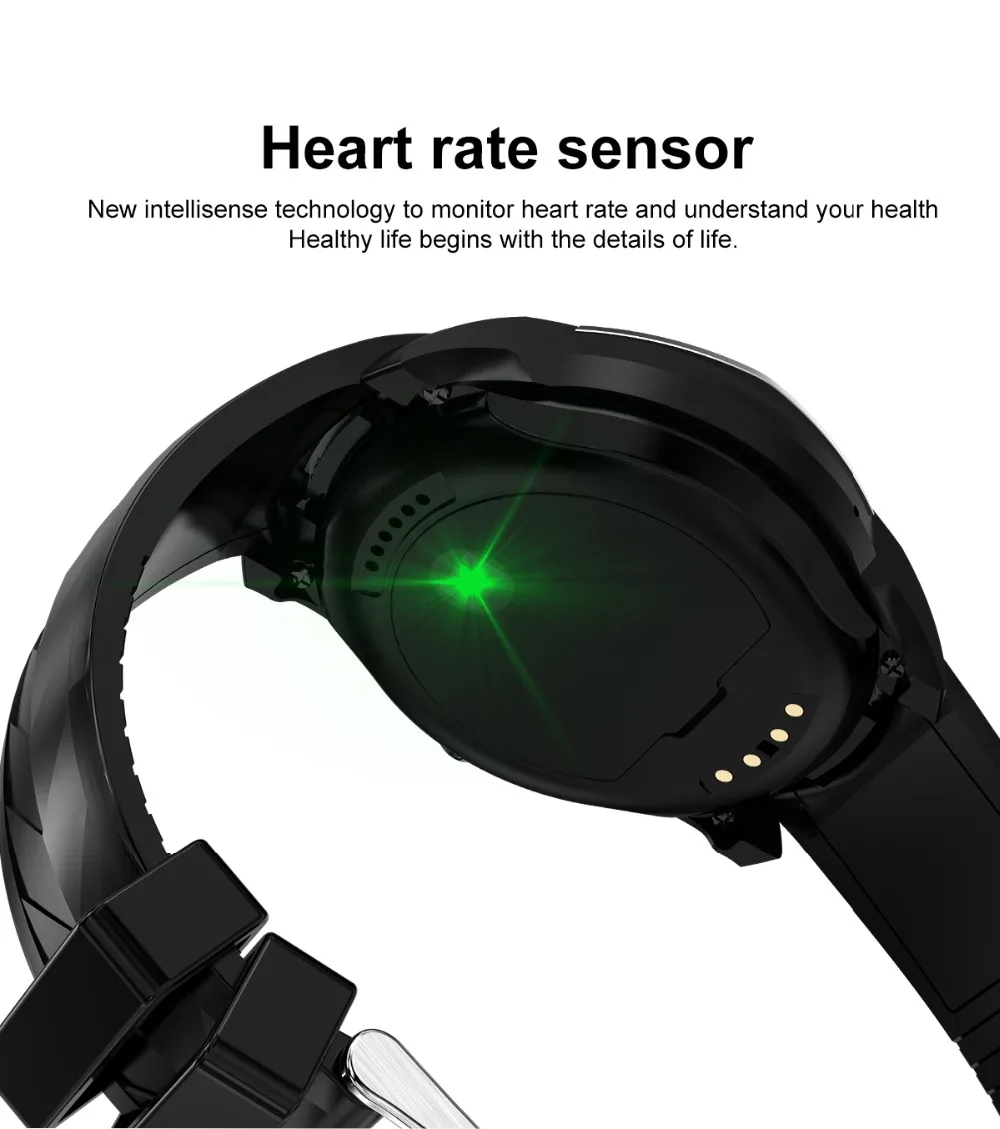 Для SAMSUNG gear 3 apple huawei xiaomi умные часы с монитором сердечного ритма 2 Мп камера wifi gps rom/8 ГБ bluetooth браслет