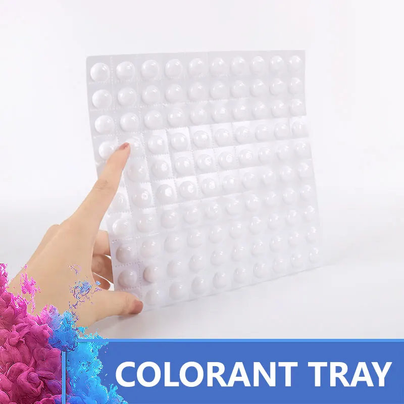 1000 шт./партия Одноразовые перфорированные пластиковые держатели для клея