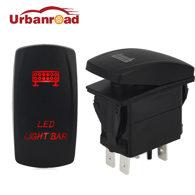 

Рыболовный тумблер со светодиодной подсветкой, 12 В, 20 А/24 В, 10 А