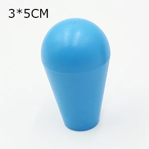 1 шт. Замена TopBall Летучая мышь Топ мяч круглый для аркадных ZIPPY SANWA SEIMITSU Jamma аркадный джойстик - Цвет: oval blue