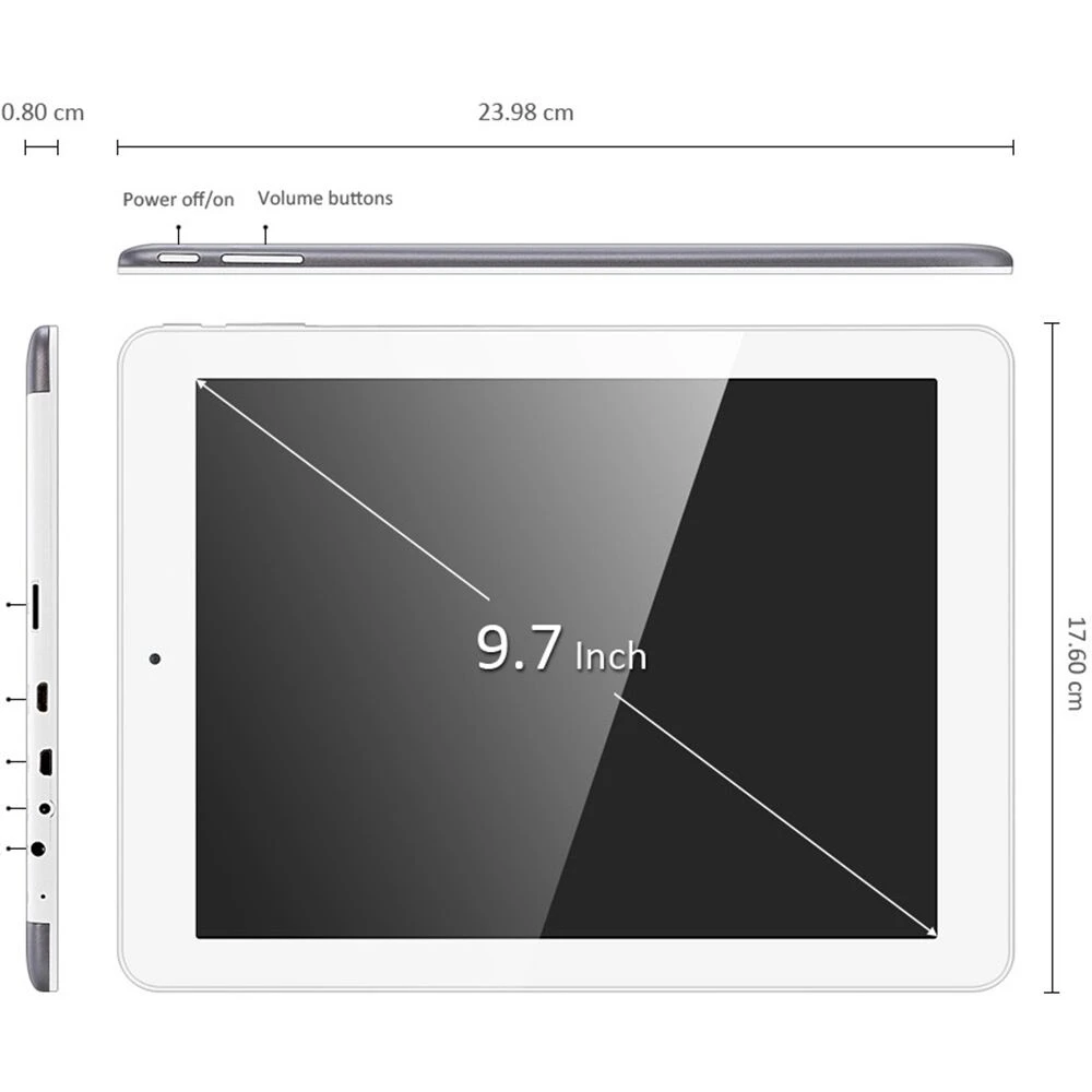 Новые Teclast X98 PLUS II 9.7 дюймов Планшеты PC Оконные рамы 10 Android 5.1 4 ядра 4gbram 64gbrom 2048X1536 IPS