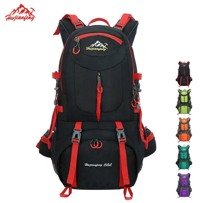 

Waterproof Climbing Backpack 40L /50L/60L Outdoor Sports Bag Rucksack Travel Camping Hiking Backpack Women Trekking Bags For Men