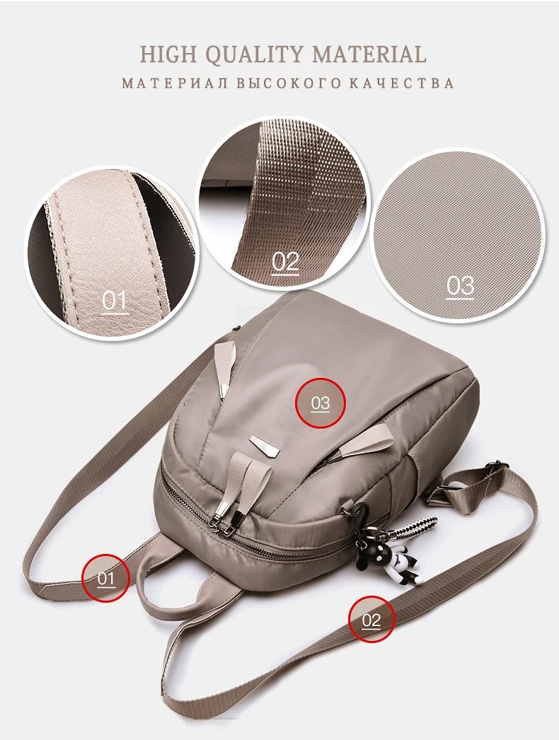 Mochilas mujer, новинка, ткань Оксфорд, водонепроницаемая Студенческая сумка, повседневный рюкзак для путешествий, женская уличная сумка, mochila feminina