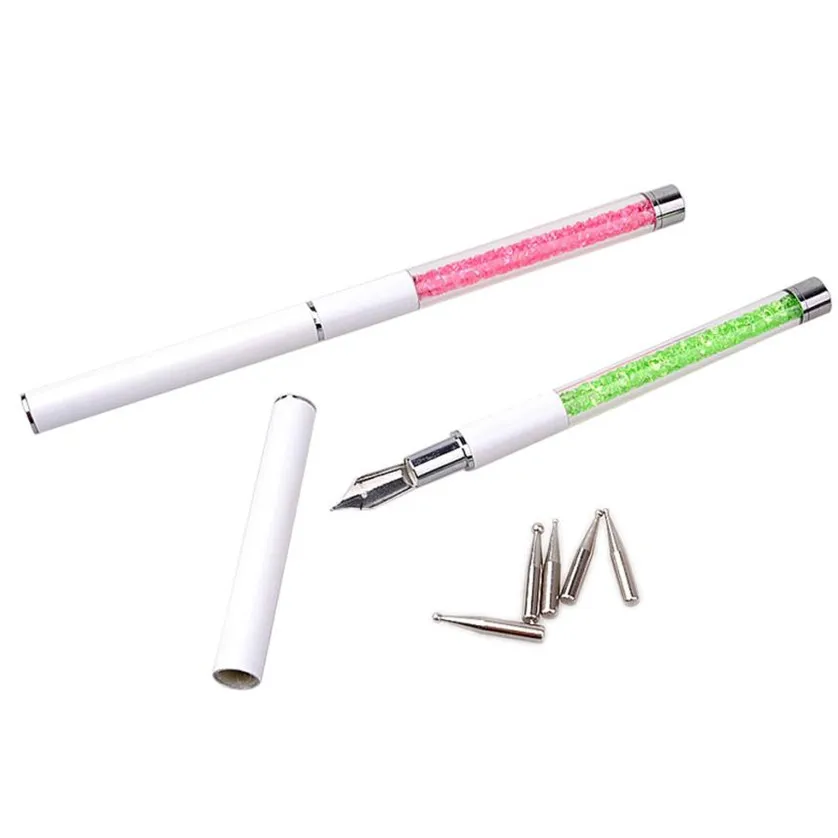 2017Pen дизайн розовый цвет модная нарисованная кисть для ногтей украшение ар12 Levet