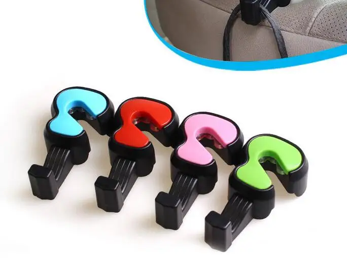 2 шт смолы поколения подголовник автомобиля сумки Органайзер крюк авто