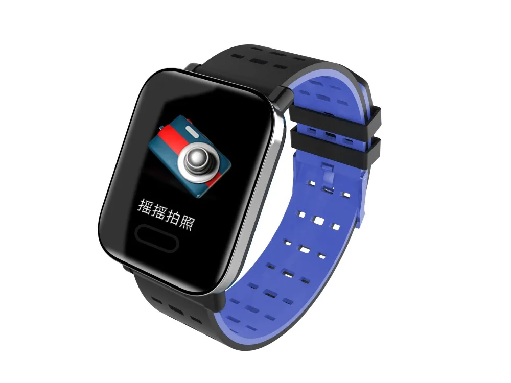 Bluetooth Смарт часы A6 Будильник Напоминание артериального давления фитнес