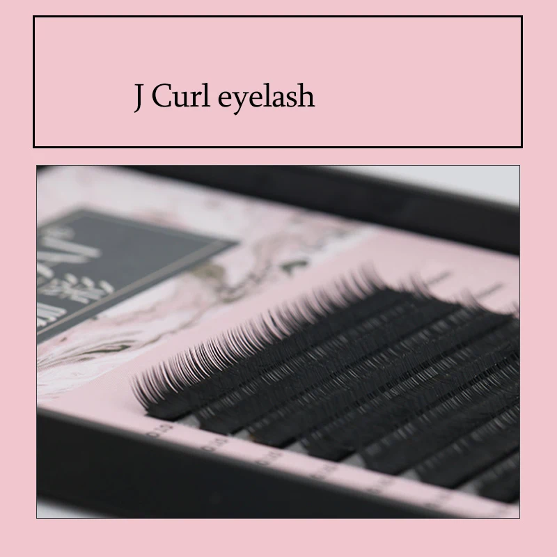 Какай наращивание бровей 0 10 толщина J Curl 5 мм 6 ресницы для Мягкие Накладные нижних