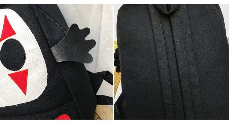 Японский милый Аниме Мультфильм Mochila Унесенные призраками безликих мужчин рюкзак женщин рюкзак студентов школьная сумка sac a dos