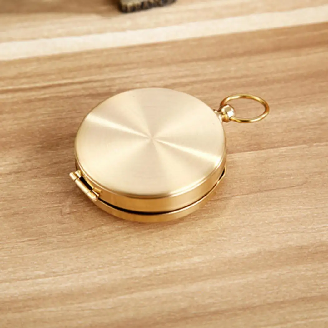 Портативный Мини Компас точный удобный Guider кемпинг выживания флип чехол дизайн